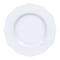Smarty Had A Party 7.5" Solid White Round Blossom Disposable Plastic Appetizer/Salad Plates (120 Plates), 120PK 4847WH-CASE - alternate 2